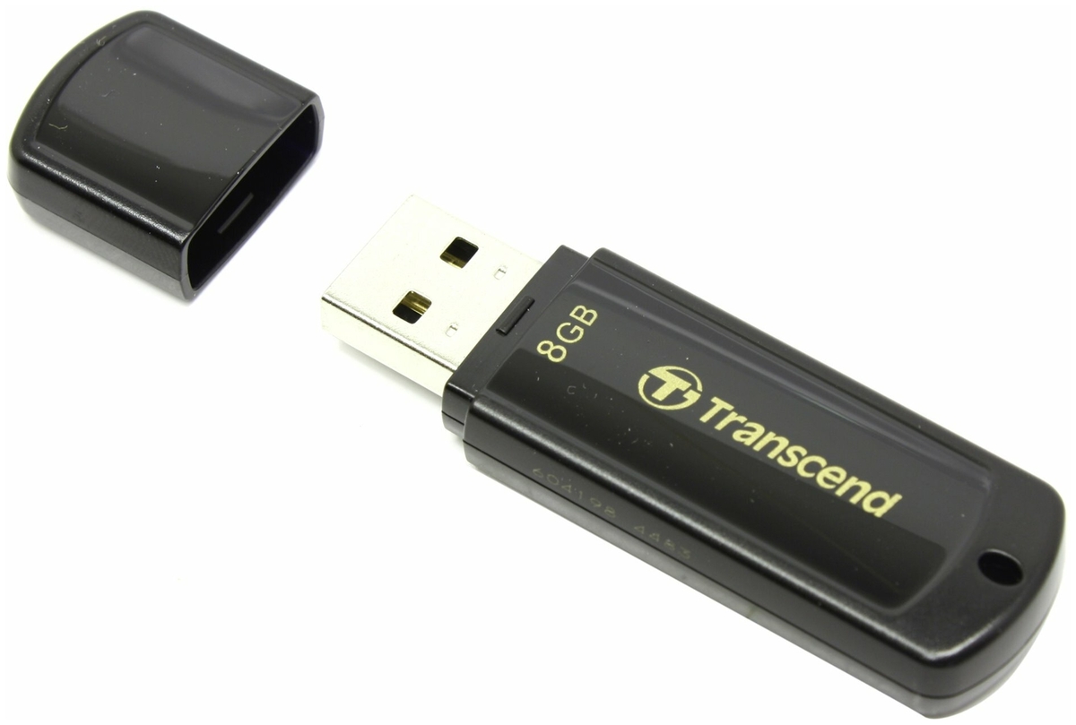 USB накопитель TRANSCEND TS4GJF350 Black заказать