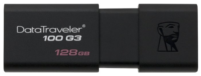 USB накопитель KINGSTON DT100G3/64Gb USB 3.0 Black