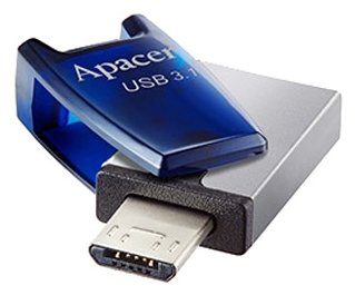 Картинка USB-накопитель APACER AH179 AP64GAH179U-1 Blue