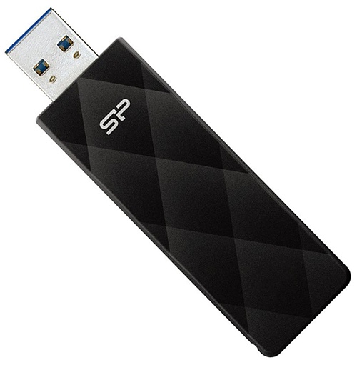 USB накопитель SILICON POWER Blaze B20 SP128GBUF3B20V1K USB 3.2 Black