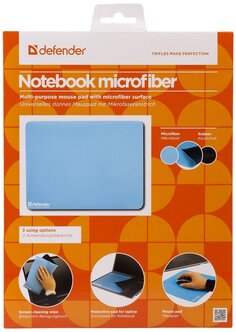 Коврик для мыши DEFENDER Notebook Microfiber (50709) Казахстан