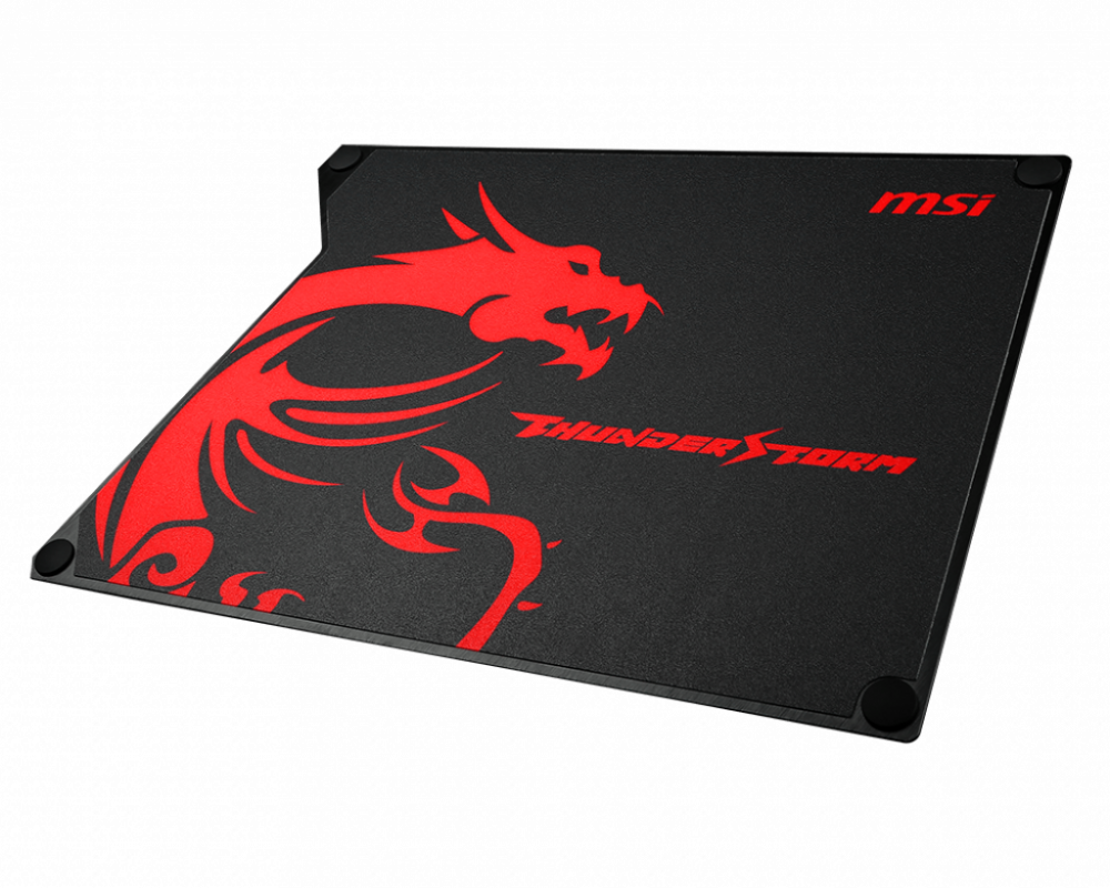 Фото Коврик для мыши MSI Thunderstorm Aluminum GAMING Mouse Pad