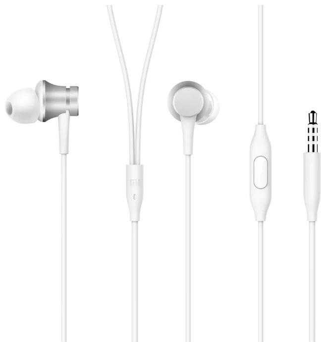 Фото Наушники XIAOMI Mi Piston In-Ear Headphones Basic Edition Silver