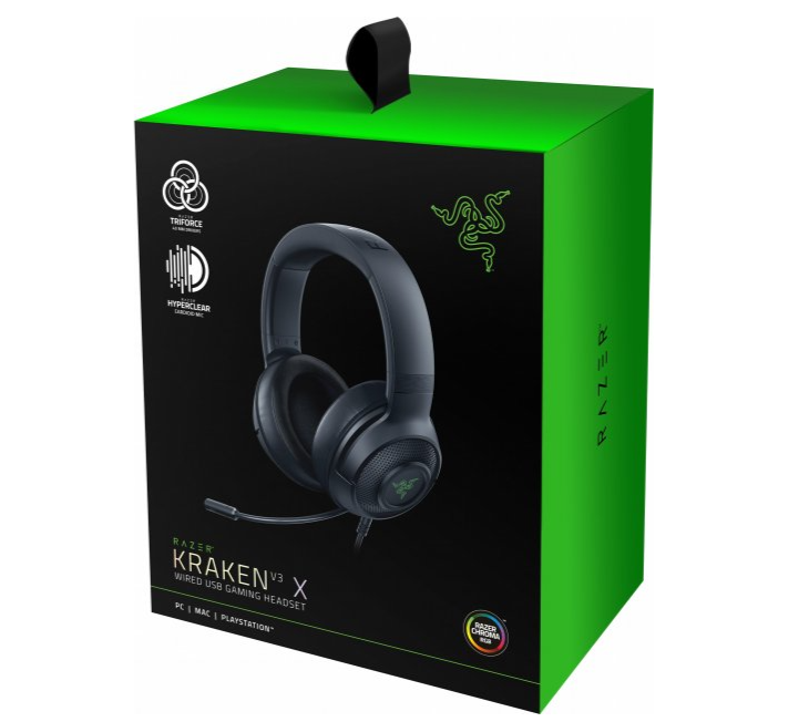 Цена Гарнитура RAZER Kraken V3 X (RZ04-03750100-R3M1)