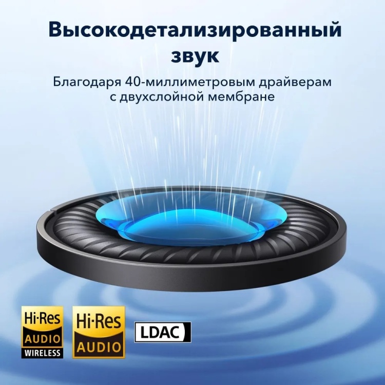 Наушники SOUNDCORE Q45 A3040 WT (SDC-A3040G21-WT) заказать