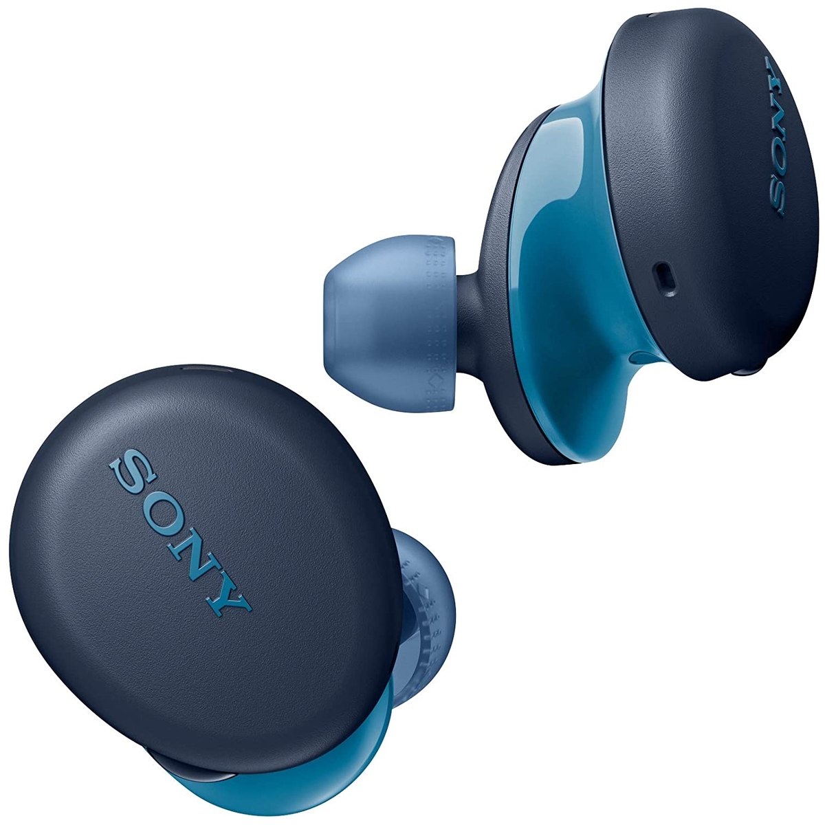 Картинка Наушники SONY WFXB700B.L Blue