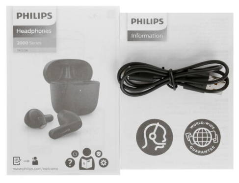 Наушники PHILIPS TAT2236BK/00 заказать