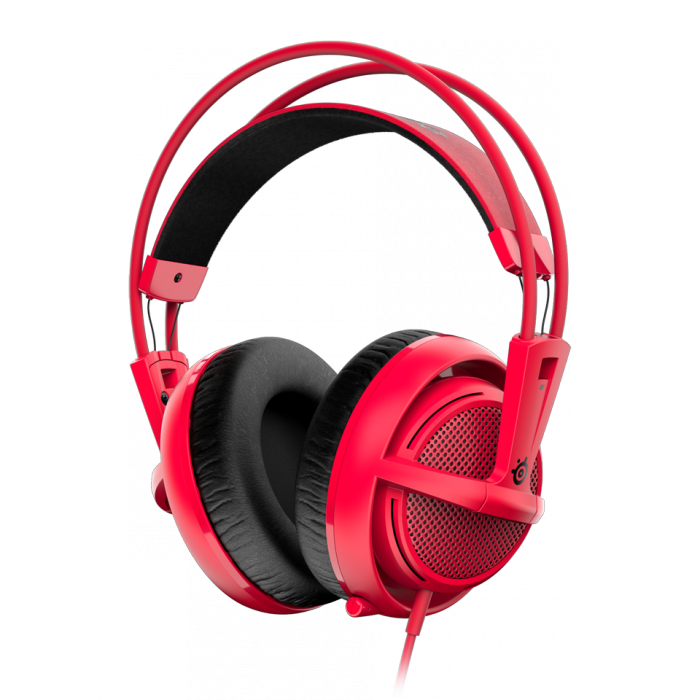 Наушники STEELSERIES Siberia 200 Forged red