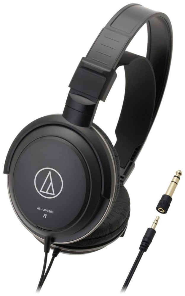 Фото Наушники Audio-Technica ATH-AVC200 Black