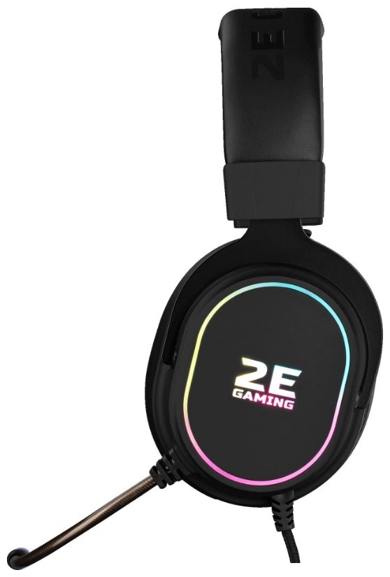 Фото Гарнитура 2E GAMING HG350 RGB USB 7.1 Black (2E-HG350BK-7.1)