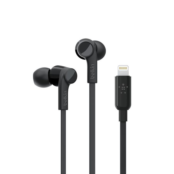 Гарнитура BELKIN ROCKSTAR™ Lightning Connector Black (G3H0001BTBLK)