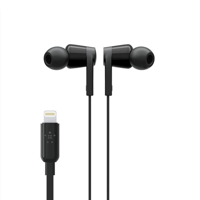 Фото Гарнитура BELKIN ROCKSTAR™ Lightning Connector Black (G3H0001BTBLK)