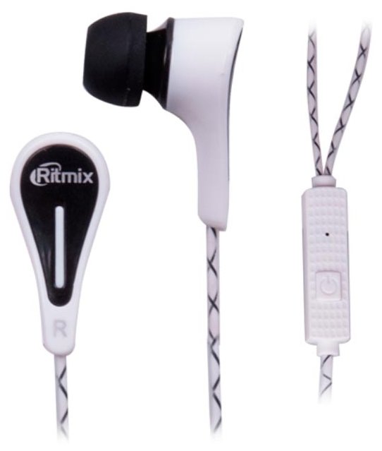 Фото Наушники RITMIX RH-115M White