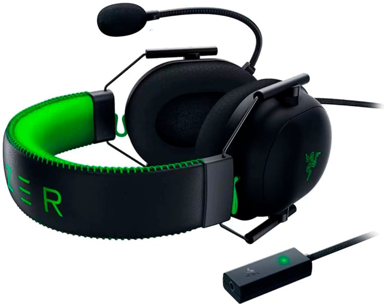 Картинка Гарнитура RAZER Blackshark V2 + USB Sound Card - SE RZ04-03230200-R3M1