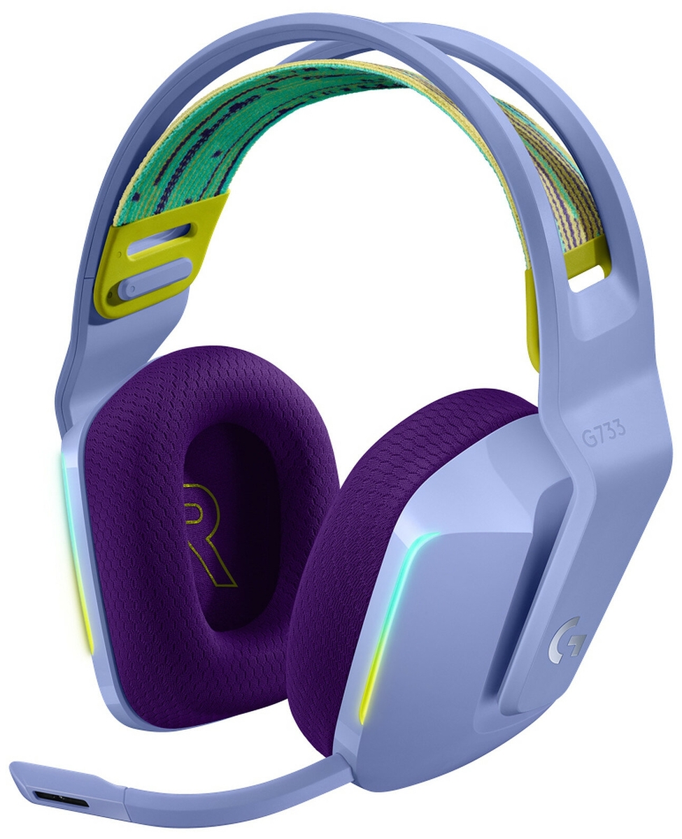 Гарнитура LOGITECH G733 LIGHTSPEED Lilac (981-000890)