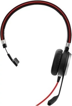 Картинка Гарнитура JABRA EVOLVE 40 MS Mono (6393-823-109)