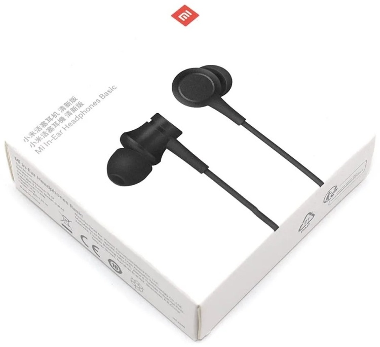 Картинка Наушники XIAOMI Mi Piston Basic Edition Black