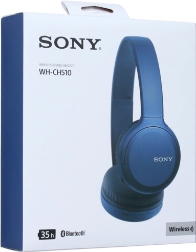 картинка Наушники SONY WH-CH510 Blue от магазина 1.kz