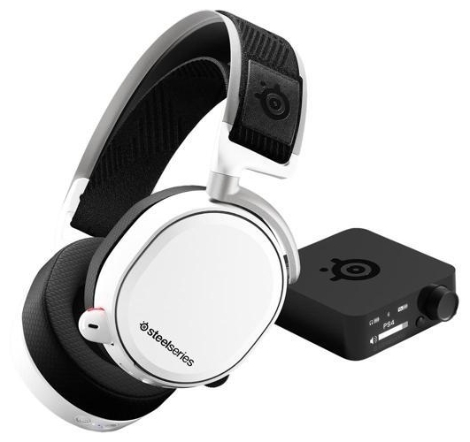 Фотография Гарнитура STEELSERIES Arctis Pro Wireless 61474 White