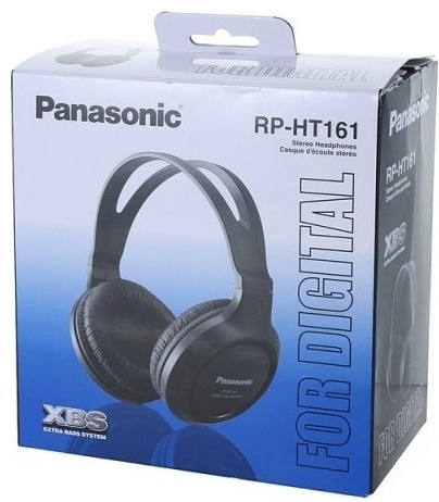 Фотография Наушники PANASONIC RP-HT161E-K