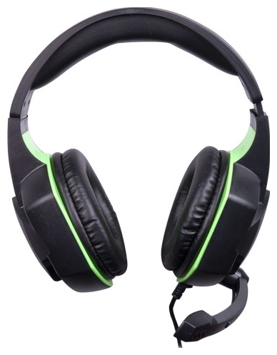 Фотография Наушники RITMIX RH-560M Gaming Black-green