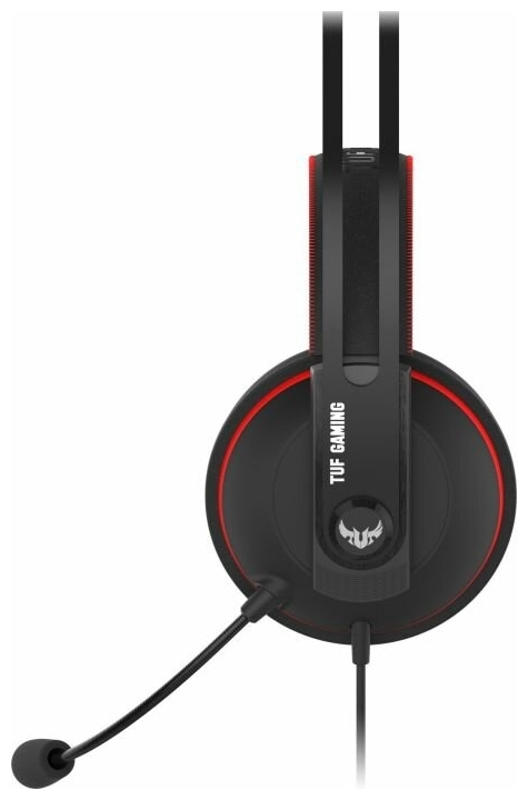 Картинка Гарнитура ASUS TUF Gaming H7 Core Black-Red 90YH01QR-B1UA00