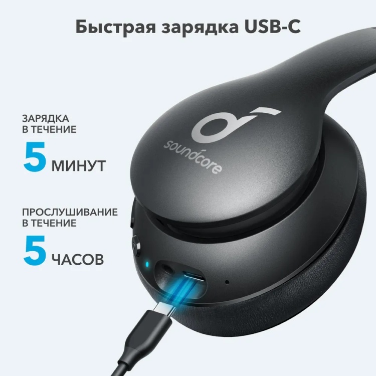 Купить Наушники SOUNDCORE Life 2 Neo A3033G11 BK (SDC-A3033G11-BK)