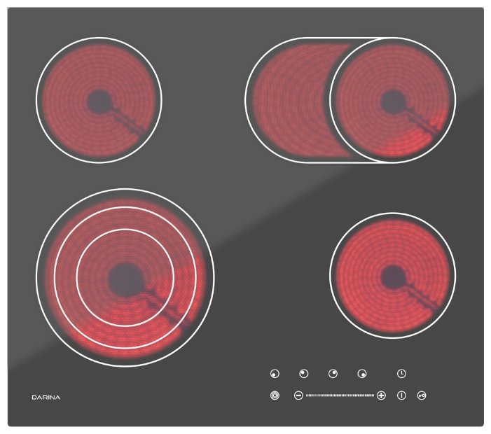 Фото Варочная поверхность ДАРИНА 4P E329 B