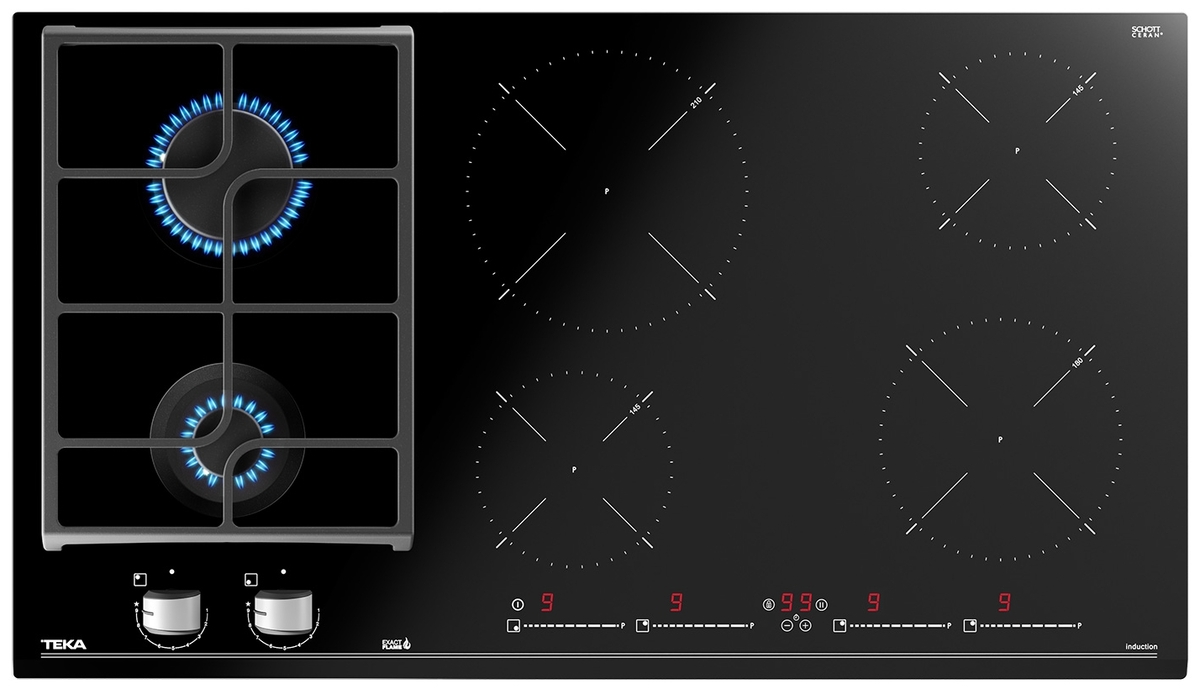 Фото Варочная поверхность TEKA HYBRID JZC 96324 ABN