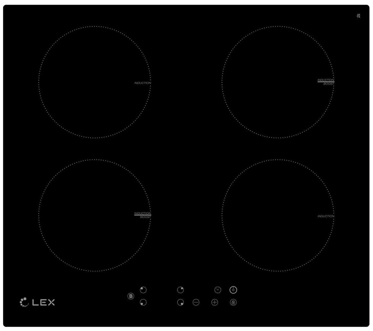 Варочная поверхность LEX EVI 640-1 BL