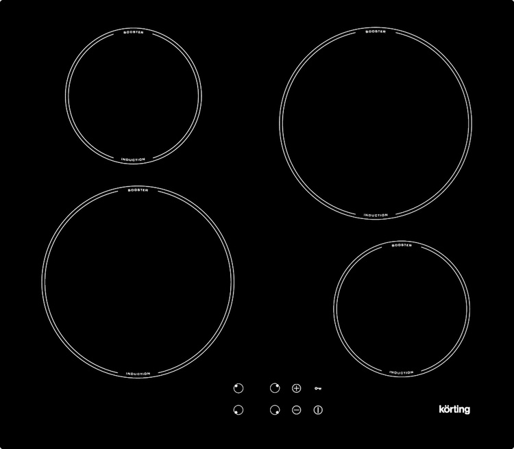 Фото Варочная поверхность KORTING HI 64042 B