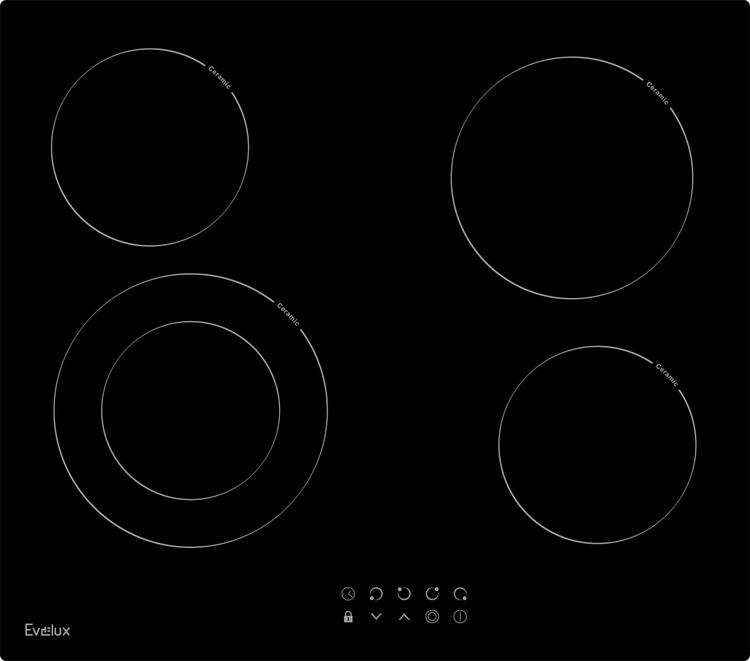 Фото Варочная поверхность EVELUX HEV 641 B