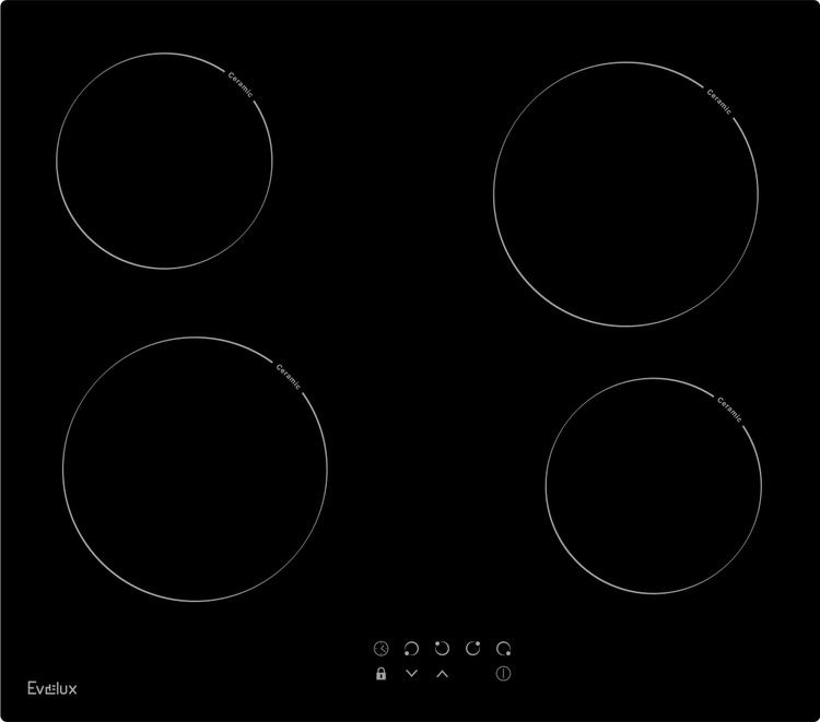 Фото Варочная поверхность EVELUX HEV 640 B