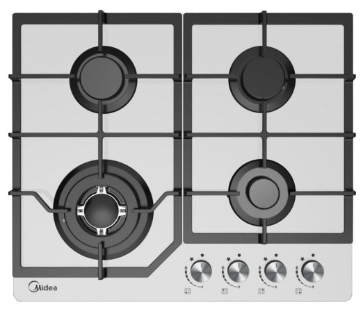 Фото Варочная поверхность MIDEA MG684TG W