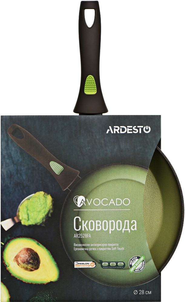 картинка Сковорода ARDESTO Avocado 28 см AR2528FA от магазина 1.kz