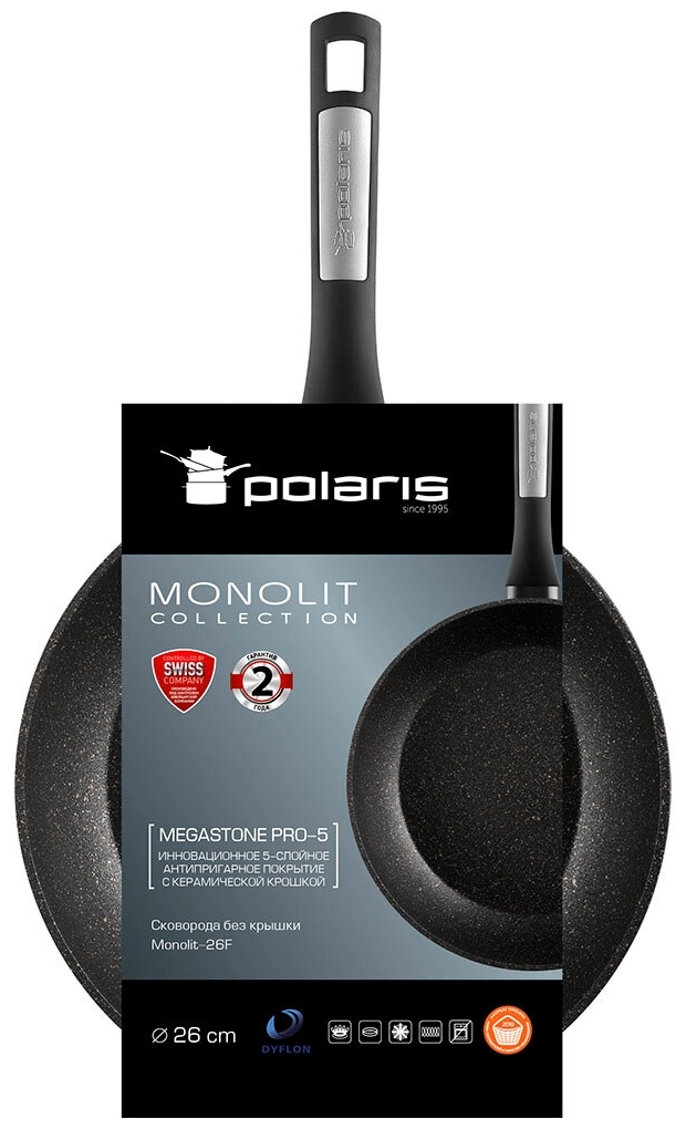 Сковорода POLARIS Monolit-26F