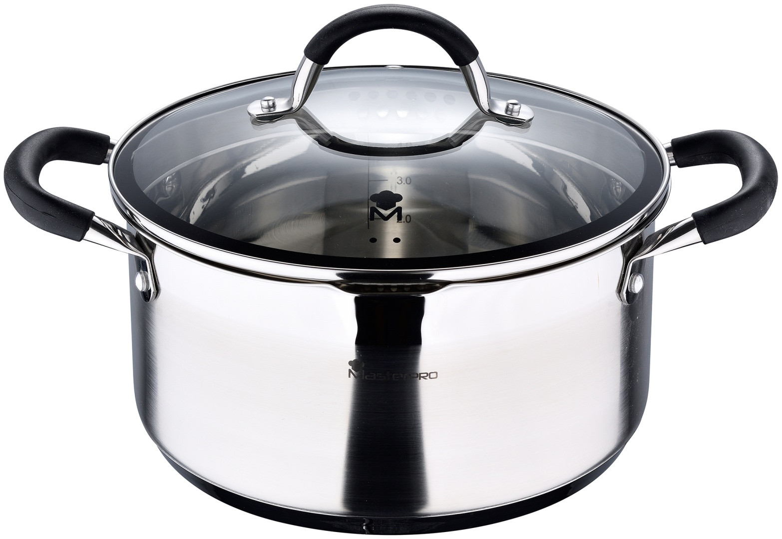 Фото Кастрюля BERGNER Foodies MP BGMP-1502-BK 24x12 см 5L