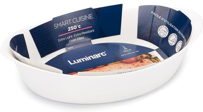 Форма LUMINARC P6343 TEMP SMART CUISINE CARINEPOY OVAL DISH 29CM 1*6