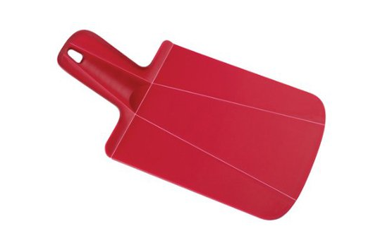 Доска разделочная пластиковая, 17x31x1.5cm, Joseph Joseph Chop2Pot™ Plus mini, красная 60052