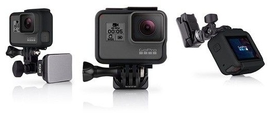 Фото Набор креплений на шлем GoPro AHFSM-001 (Helmet Front + Side Mount)