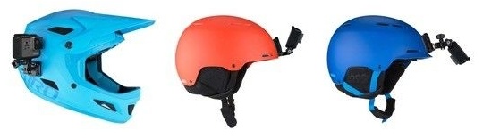 Фотография Набор креплений на шлем GoPro AHFSM-001 (Helmet Front + Side Mount)