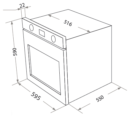 Фото Духовка HOMSair OES657WH