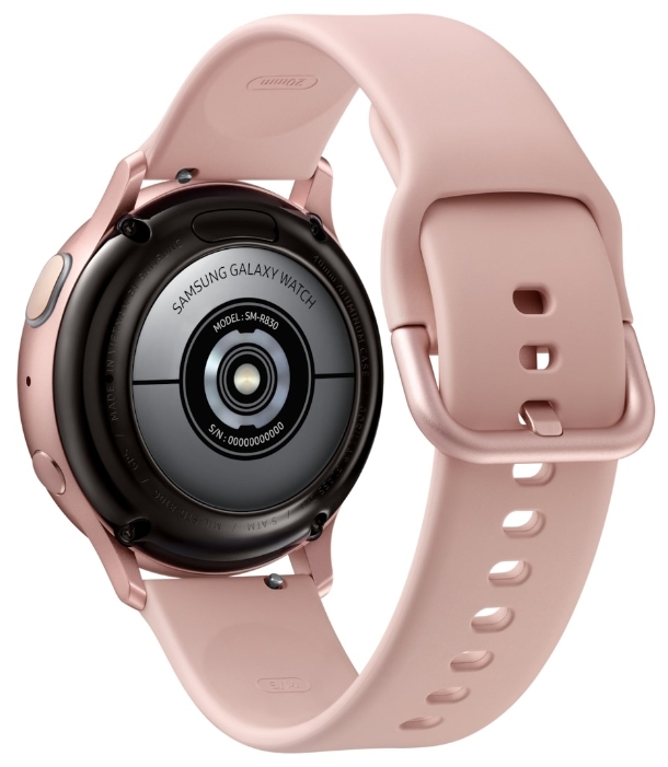 Картинка Смарт-часы SAMSUNG Galaxy Watch Active2 Aluminium 40mm Rose Gold (SM-R830NZDASKZ)