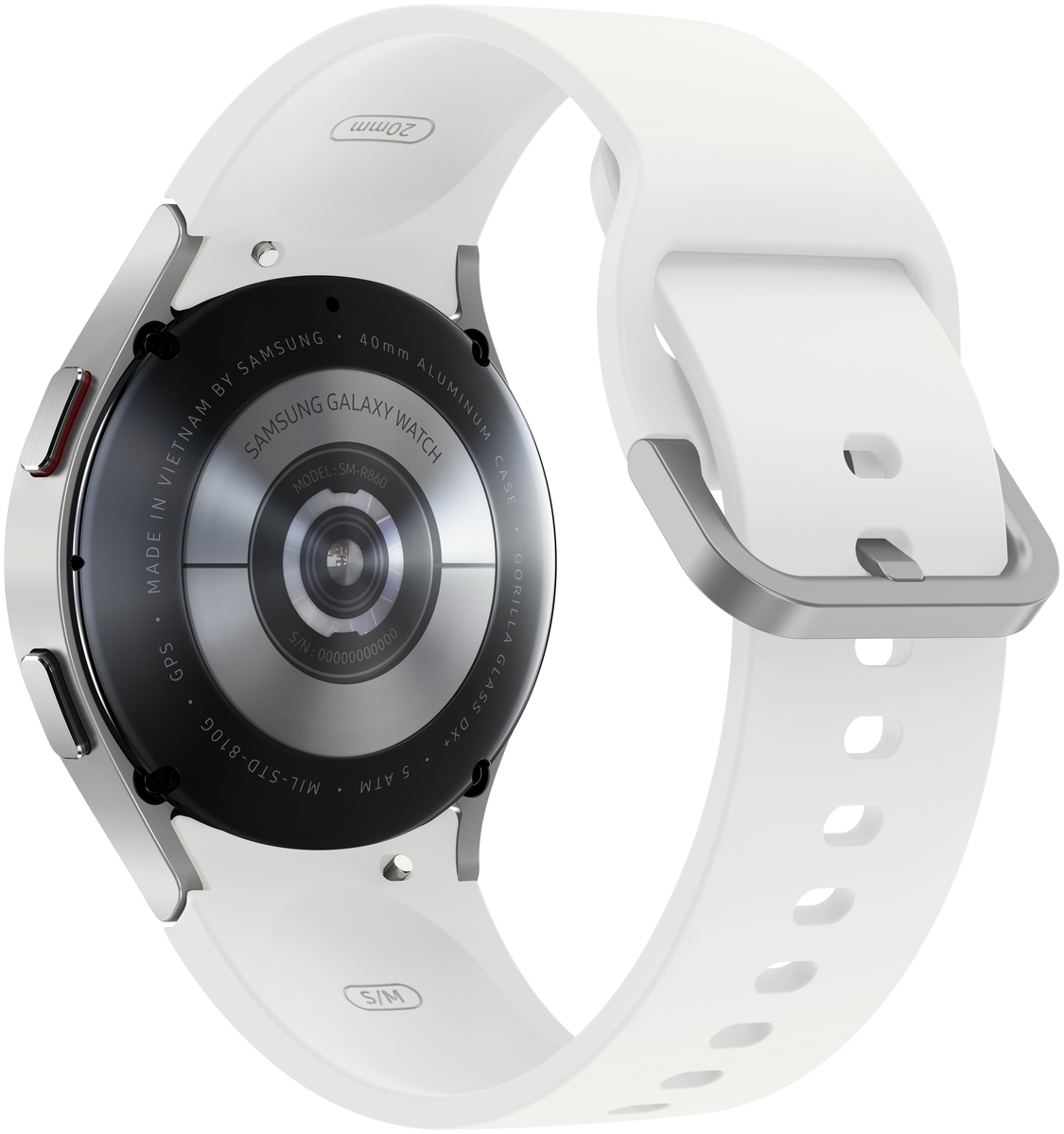 Картинка Смарт-часы SAMSUNG Galaxy Watch4 (40mm) SM-R860NZSACIS silver