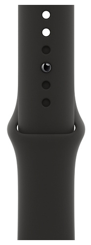 Фотография Смарт часы APPLE Watch Series 6 GPS 40mm Space Gray Aluminium Case with Black Sport Band - Regular