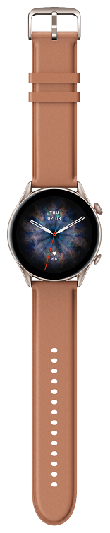 Фотография Смарт-часы XIAOMI Amazfit GTR 3 Pro A2040 Brown Leather