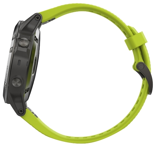 Картинка Смарт-часы GARMIN Fenix 5 Grey with yellow band (010-01688-00)