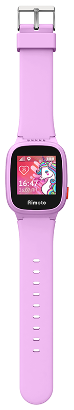 Цена Смарт-часы AIMOTO Kid Единорог Pink