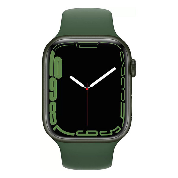 Фото Смарт-часы Apple Watch Series 7 GPS 41mm green sport band MKN03