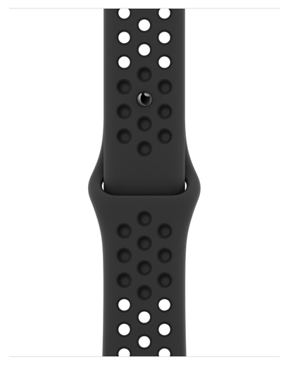 Фотография Смарт-часы Apple Watch Series 7 GPS 41mm black nike sport band MKN43